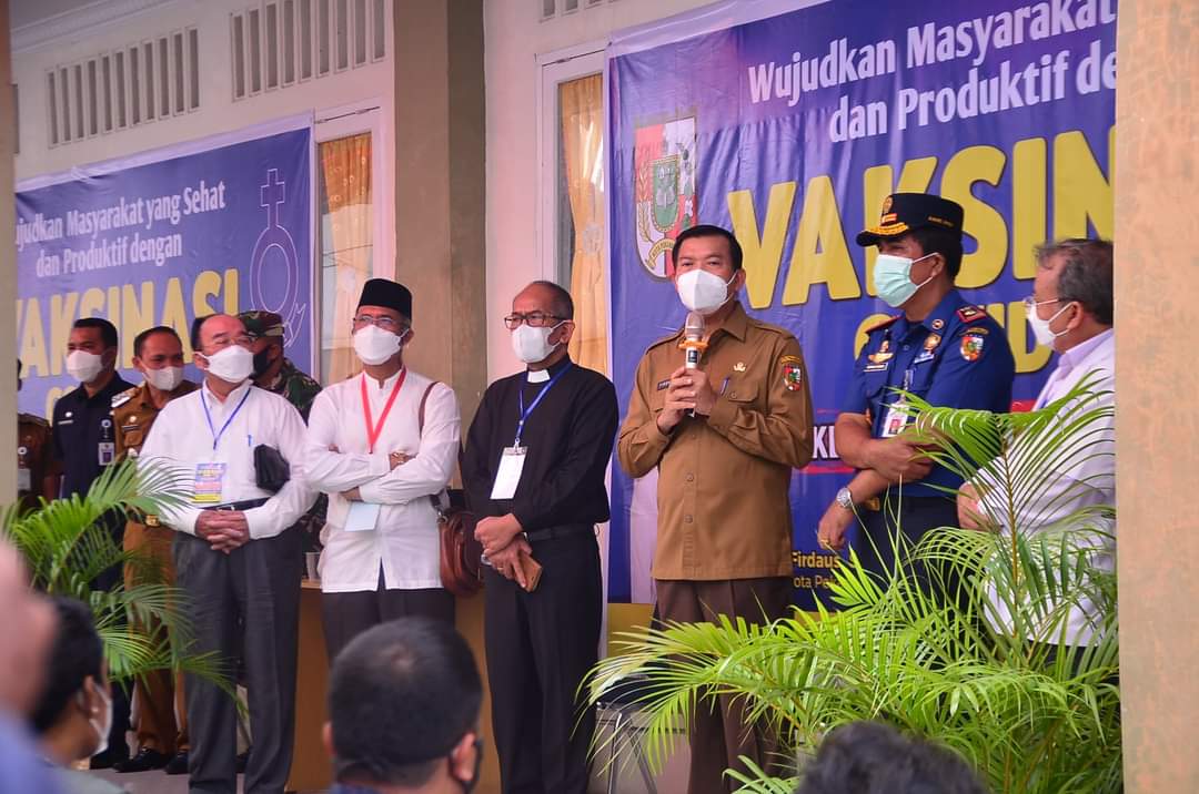 5.000 Orang Divaksin, Begini Kata Walikota Firdaus