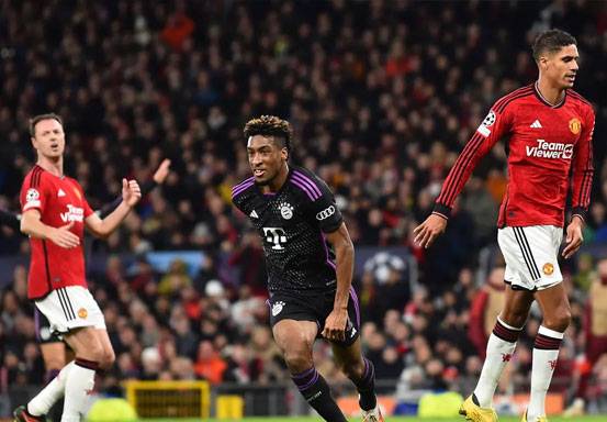 Main di Old Trafford, MU Kalah dari Bayern Munchen