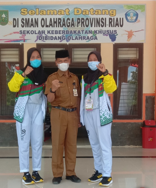 Dari SMANOR untuk Riau, Enam Pelajar Bela Riau di PON XX, Sahid Suwarno: Buat Bangga Sekolah, Jaga Marwah, Raih Prestas!