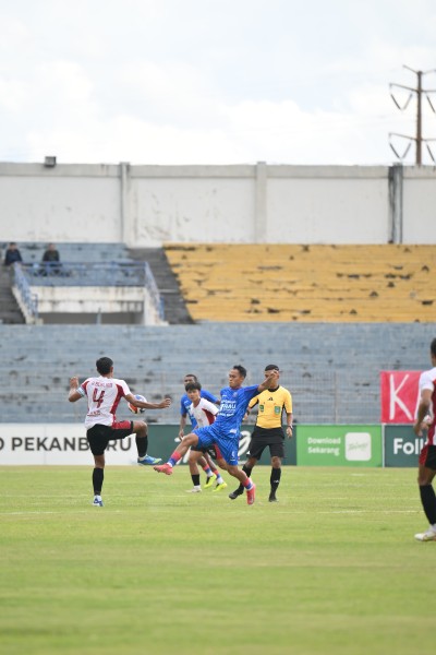 PSPS Riau Gagal Menaklukkan  9 Pemain Garudayaksa FC di Rumbai