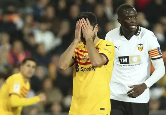 Valencia Tahan Imbang Barcelona di Mestalla