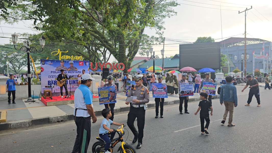 CFD Perawang di Taman Motuyoko Jadi Wadah Edukasi Keselamatan dan Aksi Peduli Lingkungan