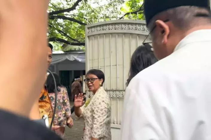 Hari Pertama Lebaran, 4 Menteri Jokowi Bersilaturahmi ke Rumah Megawati
