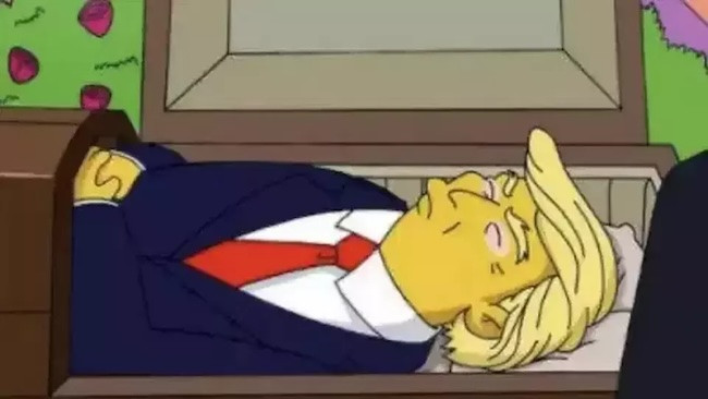 The Simpsons Ramal Donald Trump Wafat 12 April 2025