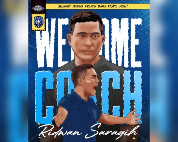 Ridwan Saragih Gantikan Jan Saragih sebagai Pelatih PSPS Riau