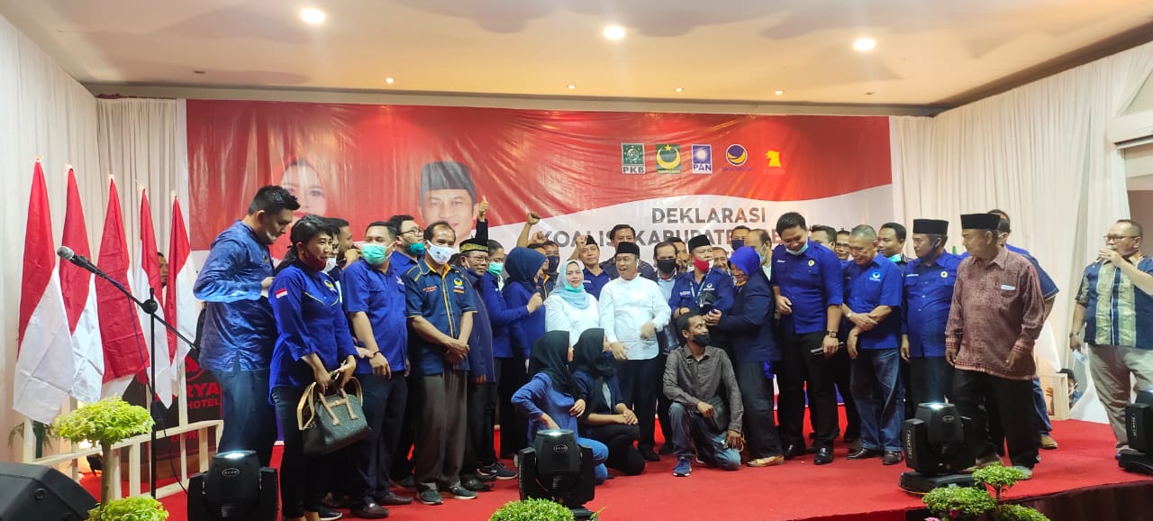 Deklarasi KBS Sukses, Partai dan Ribuan Relawan Hadir Beri Dukungan