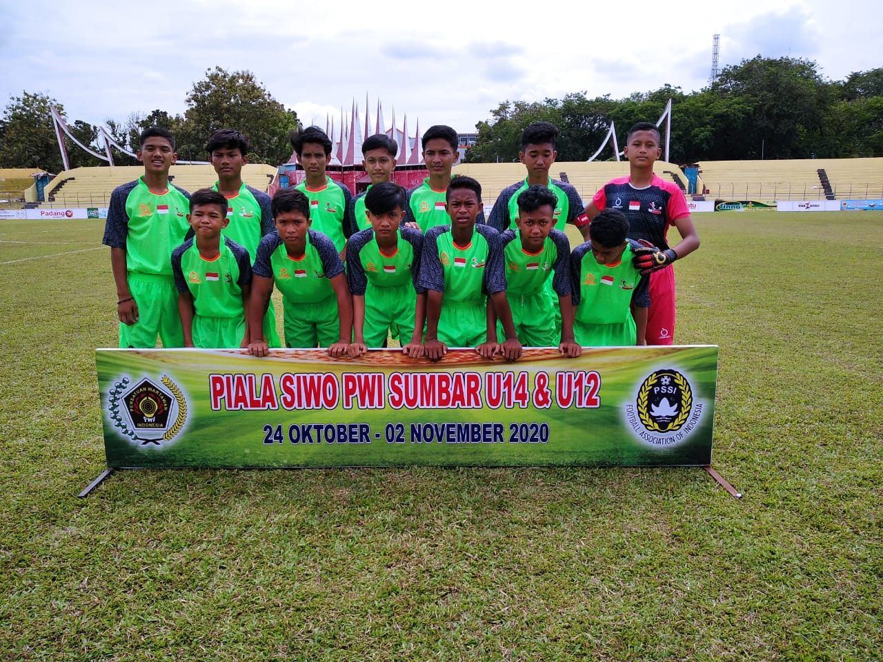 Piala SIWO PWI Sumbar U-14, Pesta Gol Bina Bakat Pimpin Klasemen Grup B