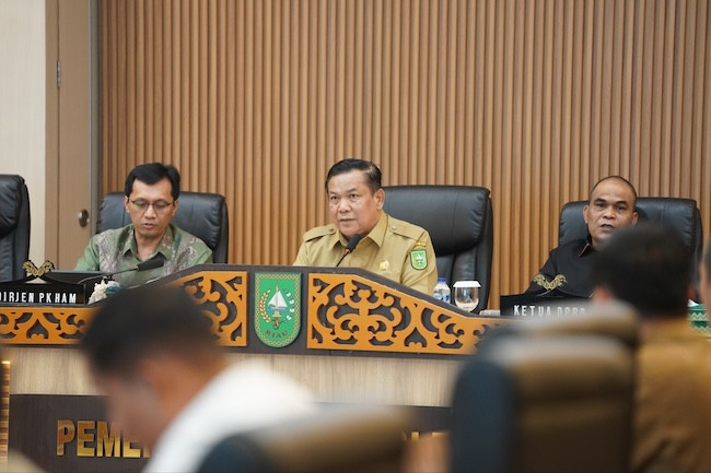 Plt Gubri Tegaskan Pemerintah Tetap Jaga Hak Masyarakat saat Proses Relokasi TNTN