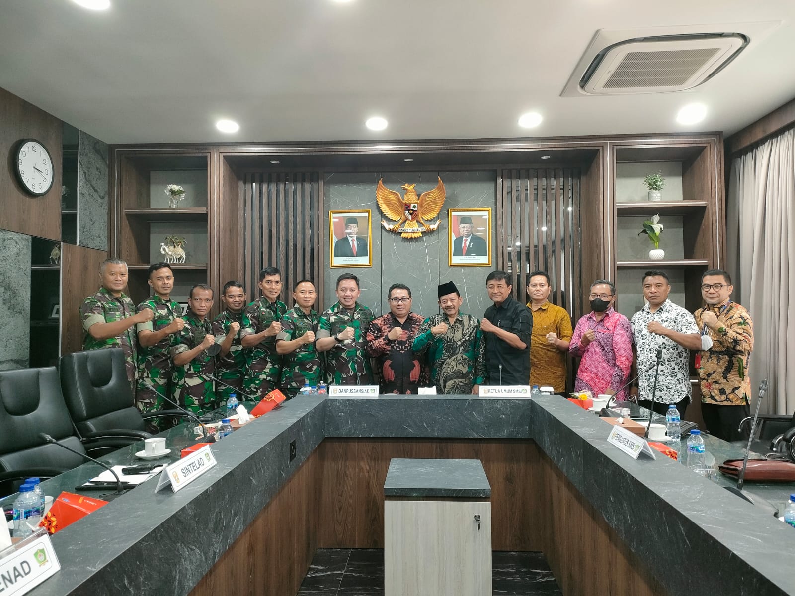 Rapat Terbatas SMSI- TNI AD: Kenali Ancaman Siber, Pertahankan Ideologi Pancasila dan NKRI