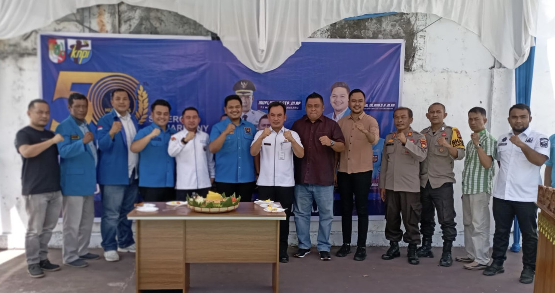 Hadiri HUT KNPI Ke-50, Kadispora Pekanbaru Ajak Sinergi dengan Pemko
