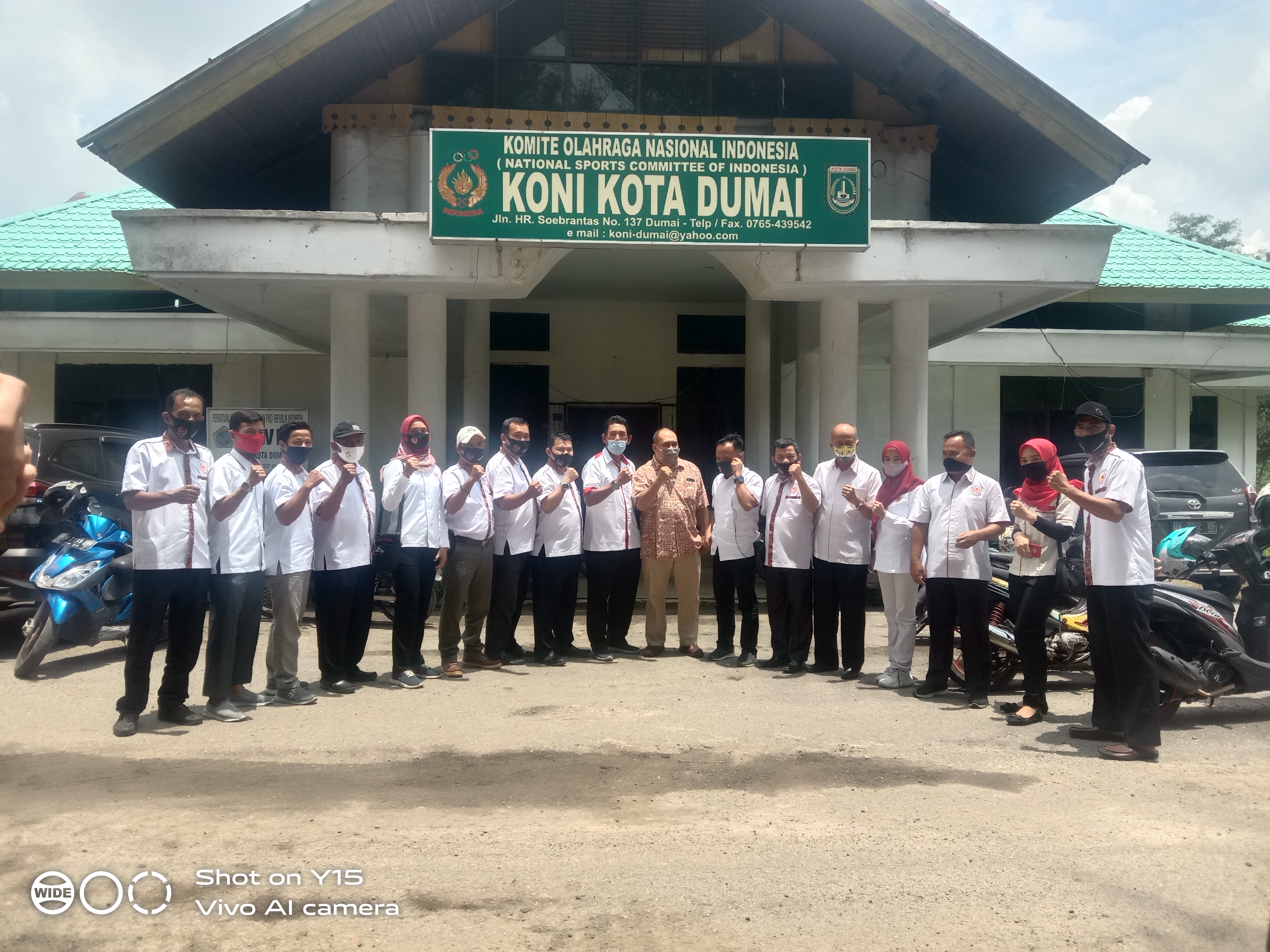 Dumai Kota Kedelapan yang Dikunjungi KONI Kota Pekanbaru Suarakan  Porkab/Porkot Serentak Seantero Riau