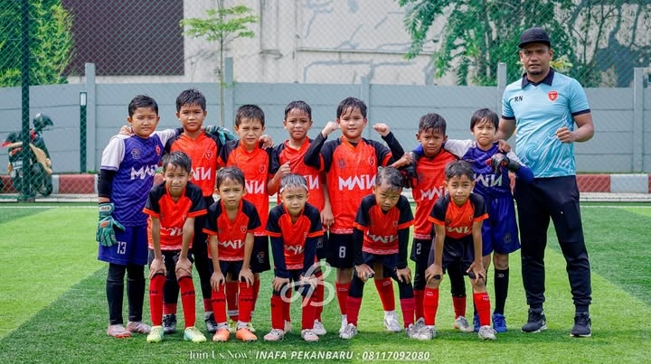 INAFA Merah Juara Paruh Musim Pekanbaru League U9