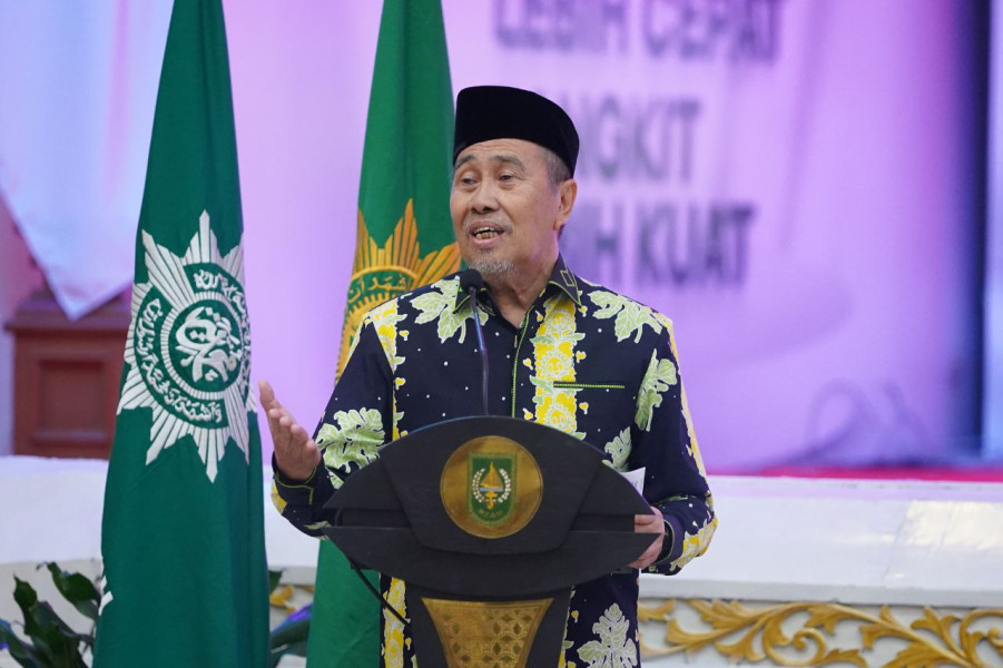 Ini Kata Syamsuar usai Hadiri Pengukuhan PW Muhammadiyah Riau 2022-2027