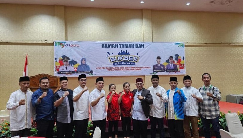 Ramah Tamah dengan Atlet PON dan Papernas, Kadispora Pekanbaru : Mari Kita Bangun Kepercayaan