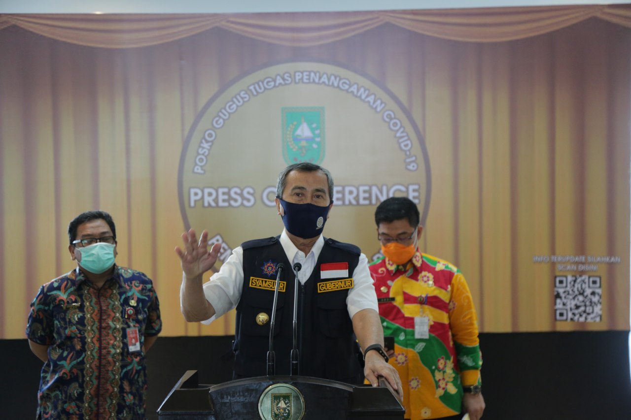 Gubri dan Enam Bupati Walikota, Sepakat PSBB Tak Diperpanjang