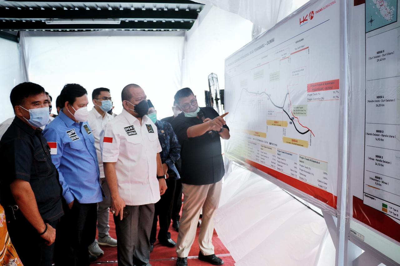 Kunjungan ke Riau, Ini yang Disampaikannya Ketua DPD RI LaNyalla Mahmud Mattalitti