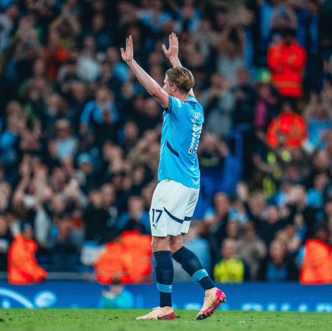 Hormati Legenda, Man City Buat Patung Kevin De Bruyne