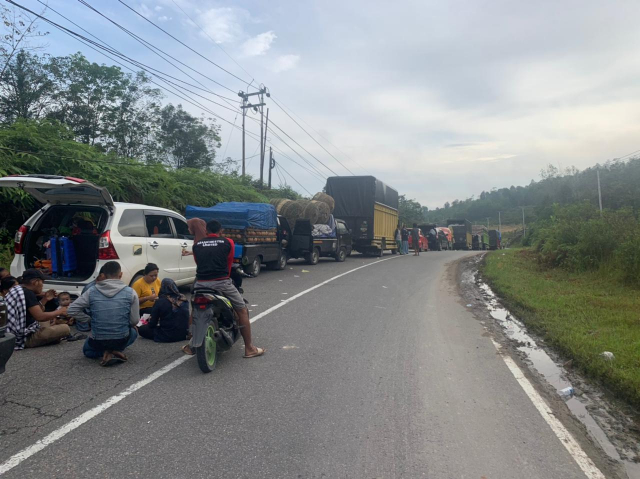 Ini Titik Macet dan Jalan Alternatif di Jalur Mudik Rute Pekanbaru-Sumbar