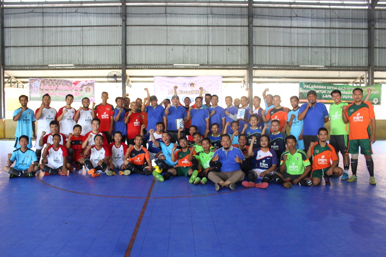 Riau Pos Group Juara Futsal Media PGN Cup 2019