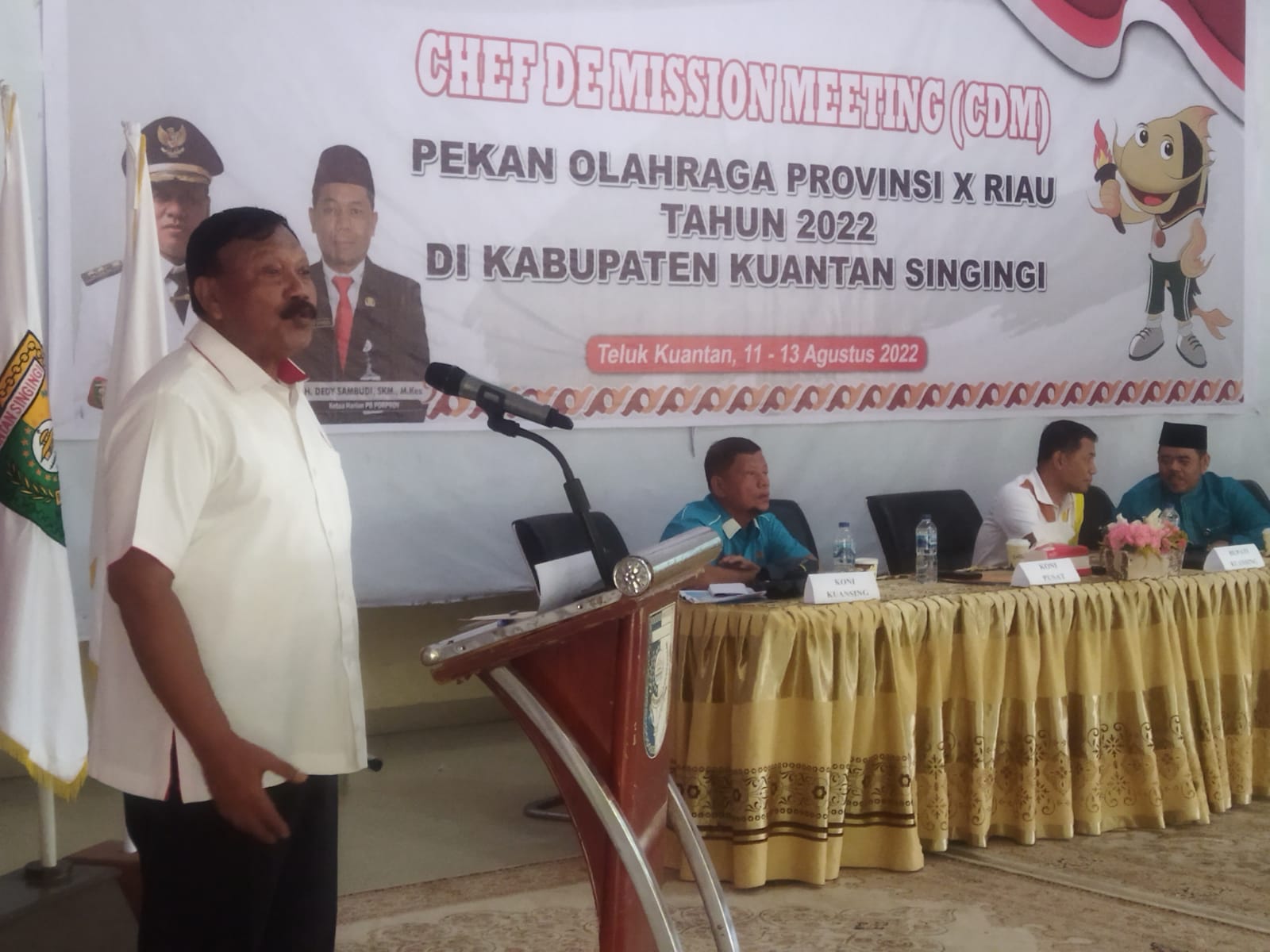 Pacu Jalur Kalahkan Gaung Porprov Riau Tahun 2022 Di Kuansing, KONI Pusat Soroti Kinerja PBbPorprov