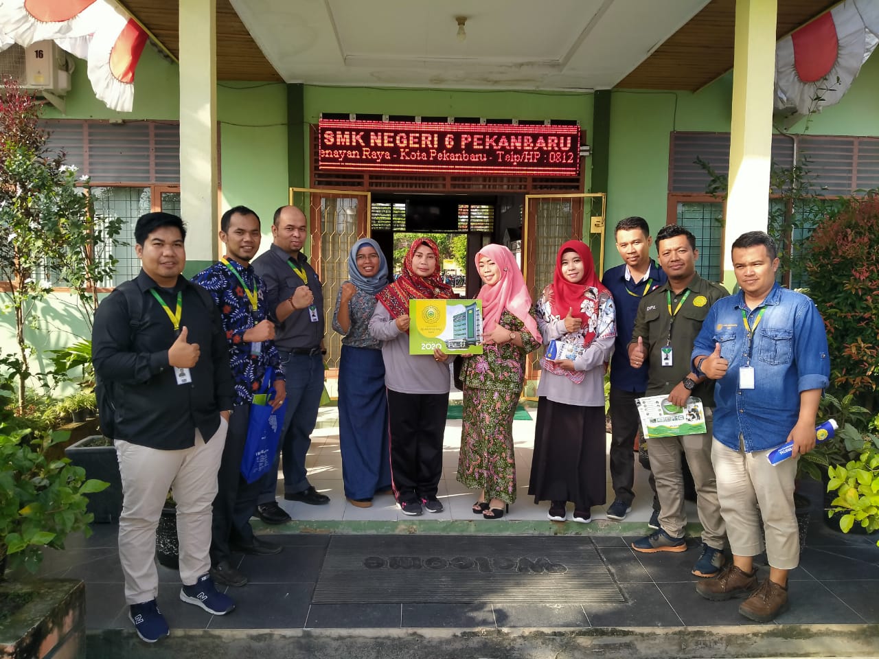 Tawarkan Praktikum ke Universitas Kelantan, Prodi Ilmu Komunikasi UMRI Roadshow ke SMA/SMK se Riau
