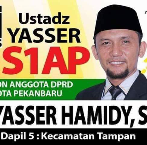 Dari Jualan Jus dan Burger, Kini Ustadz Yasser Jadi Anggota Dewan