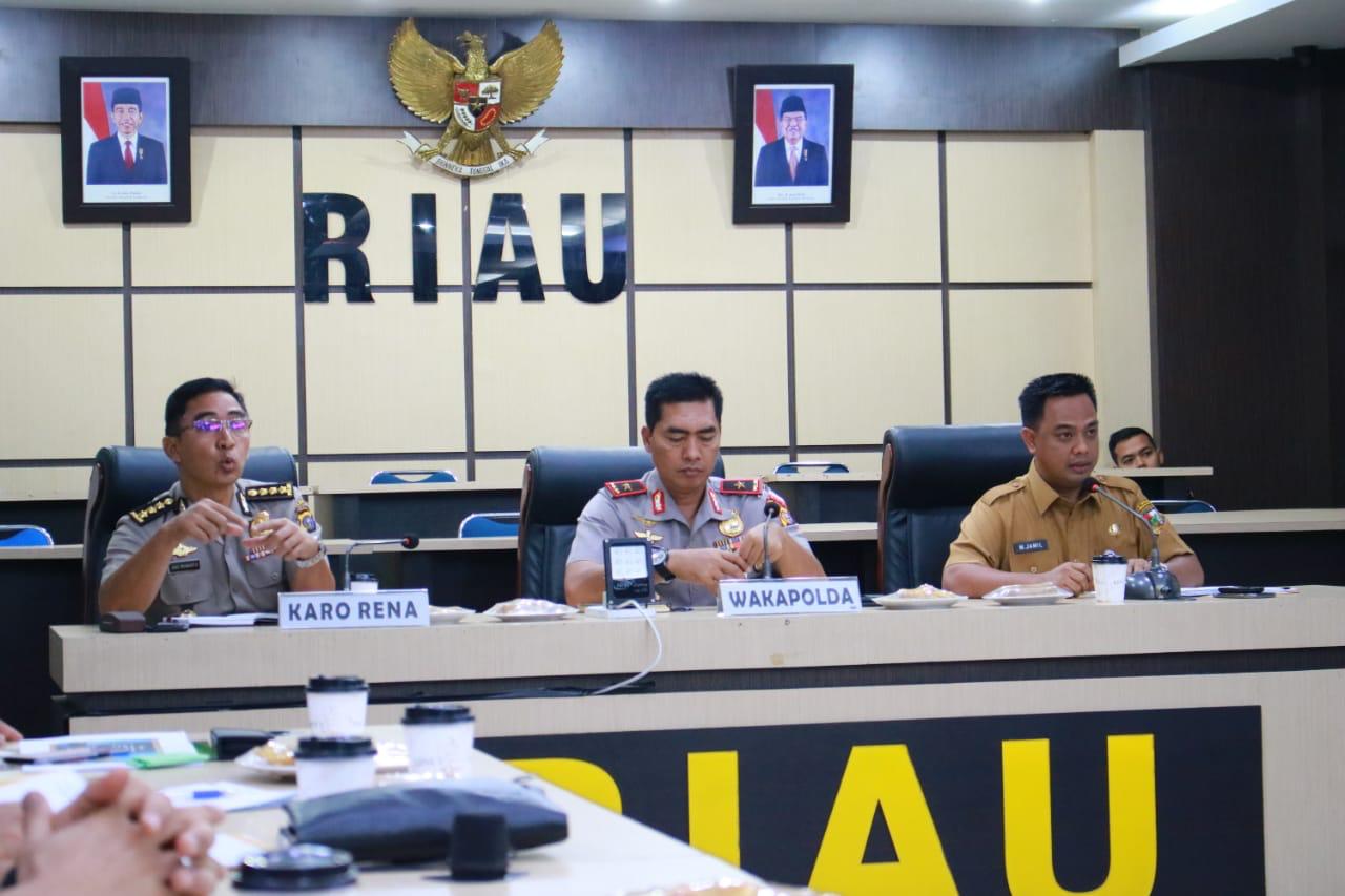 Kepala DPMPTSP Pekanbaru Ekspos Mal Pelayanan Publik di Mapolda Riau