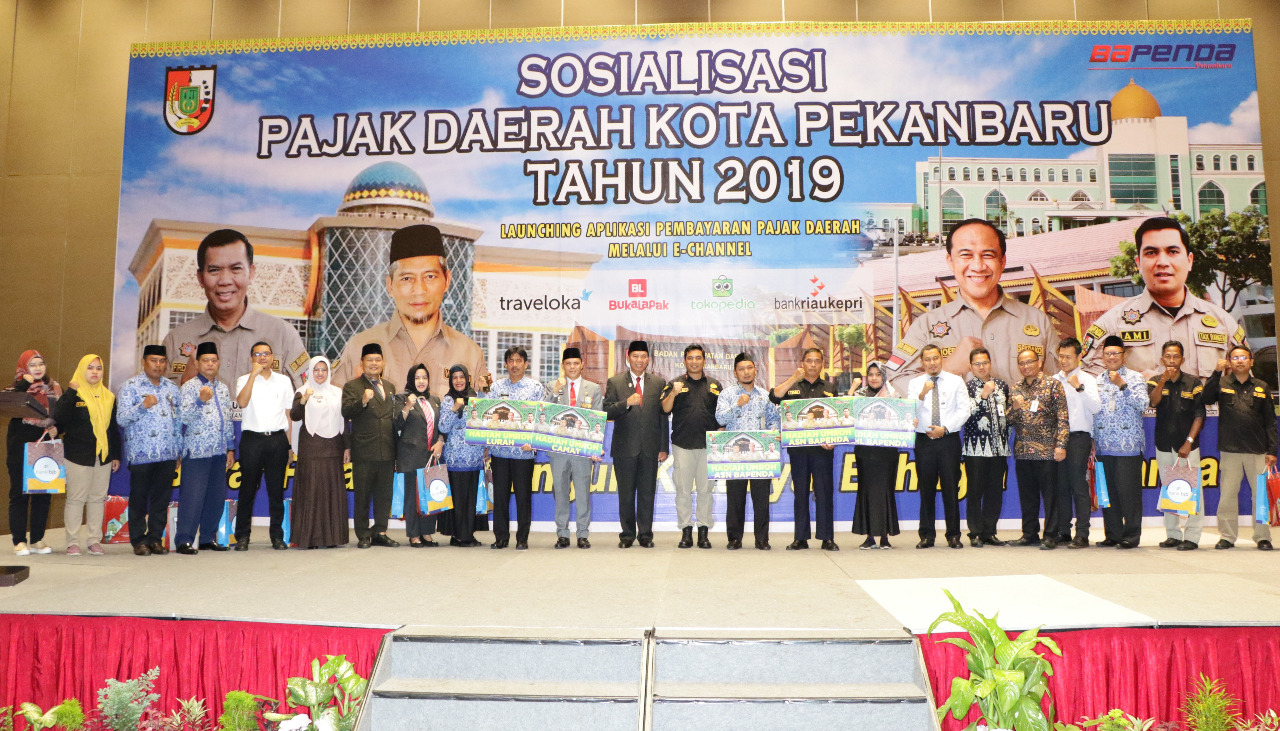 Bapenda Pekanbaru Sosialisasikan Pajak Daerah dan Launching Pembayaran Pajak Daerah Melalui E-Commerce