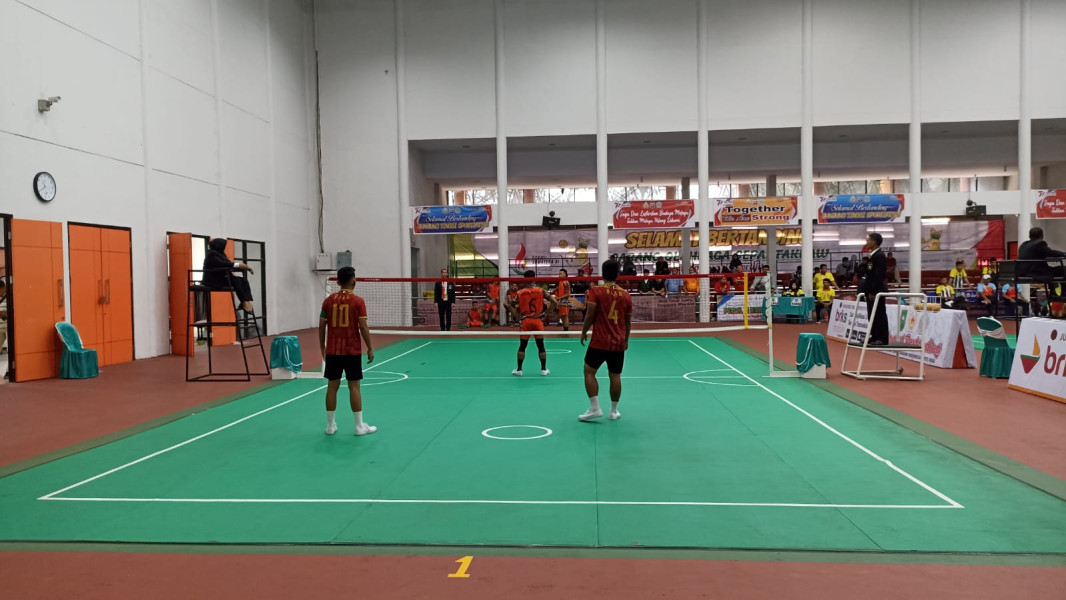 Hari Pertama Pertandingan Cabor Sepak Takraw, Enam Provinsi Berbagi Kemenangan