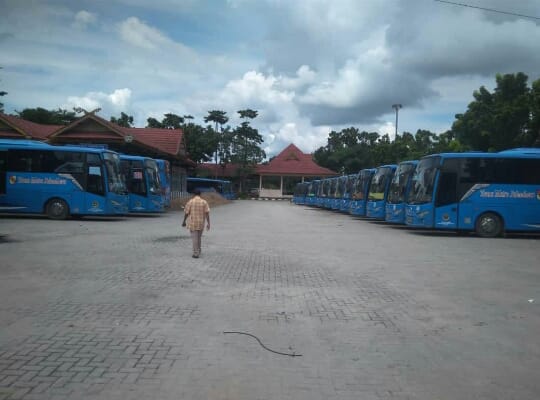 Sopir Bus TMP Mogok, Pejabat Pemko Buang Badan dan Direktur TPM Bungkam