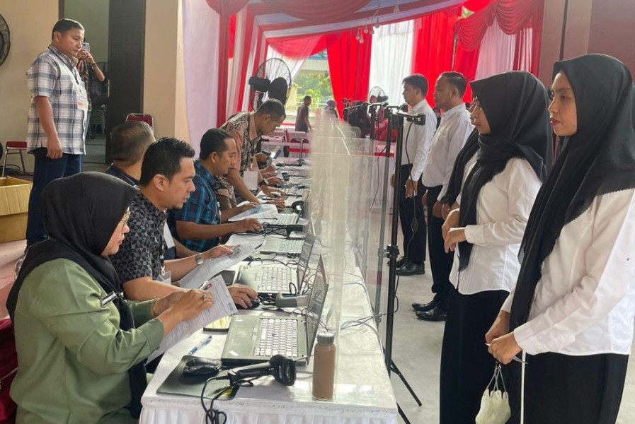 Hari Keenam, 21 Peserta Tidak Hadir Ujian Seleksi Kompetensi PPPK Pemprov Riau