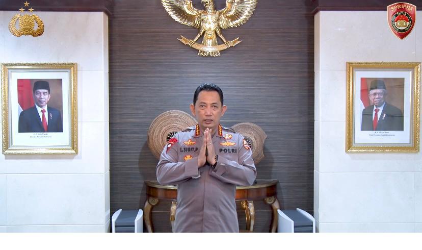 HPN 2021, Kapolri Minta Pers Bantu Cegah Hoaks yang Memecah Belah Bangsa
