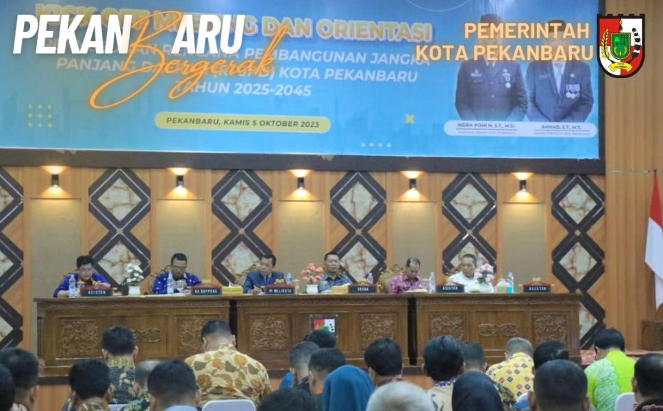 Kepala BPKAD Hadiri Orientasi Sekaligus Kick Off Meeting Penyusunan RPJPD Tahun 2025-2045