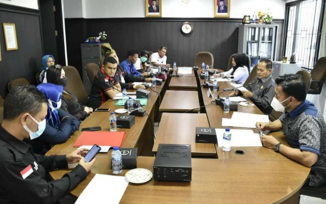 Komisi I DPRD Kota Pekanbaru Hearing Bersama BNN dan Pemuda Milenial