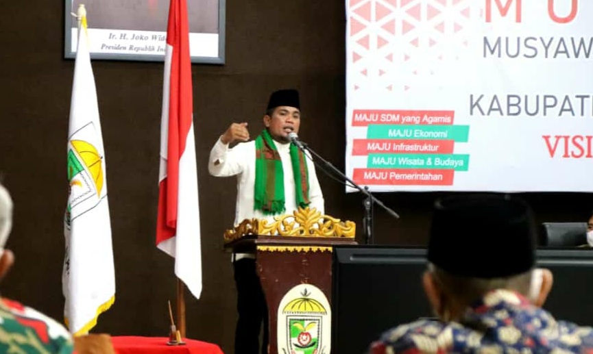 Bupati Zukri Buka Musren RPJMD Kabupaten Pelalawan Tahun 2021-2026
