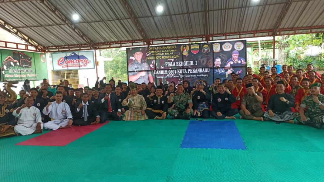 159 Pesilat Berlaga di Jambore Nasional Pencak Silat Lintau IX Koto Indonesia Cup 4