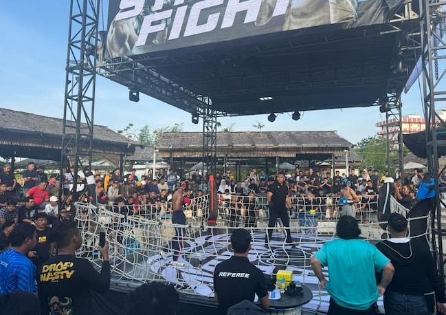 70 Petarung Ramaikan Begaduh Street Fight di Raun-Raun Pekanbaru