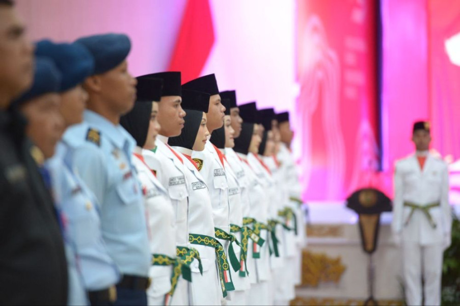 Berikut Daftar Nama 36 Anggota Paskibraka Provinsi Riau Tahun 2024