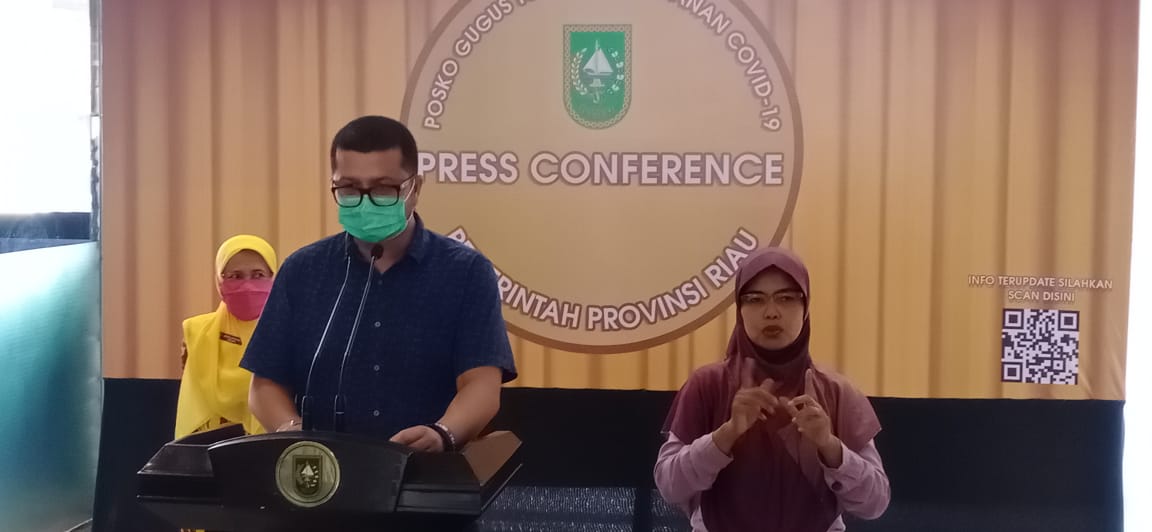 Gugus Tugas Covid-19 Riau, Rawat Pasien Umur 2 Tahun