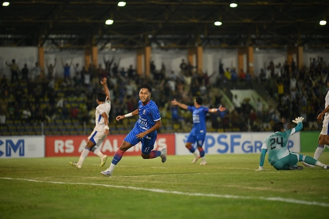 PSPS Pekanbaru Ditahan Imbang 1-1 Lawan Adhyaksa FC Banten