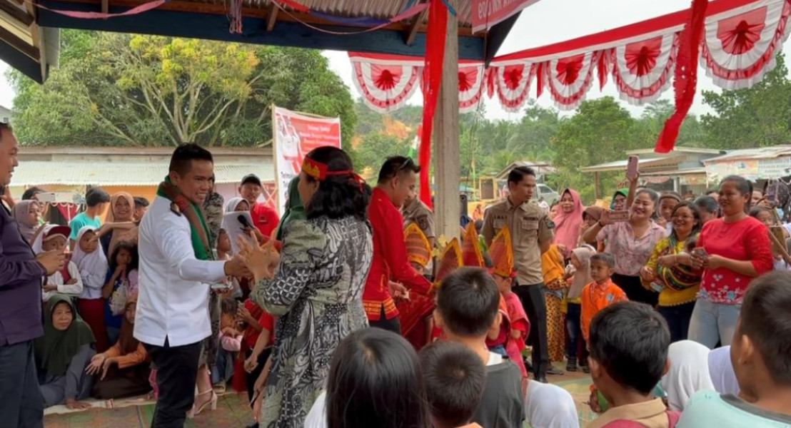 Cerita Masyarakat di Dusun Palabi Jaya Langgam, Mengaku Baru Pertama Kalinya, Dikunjungi Pejabat