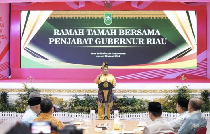 Bangun Riau Butuh Kekompakan, Ini Pesan Pj Gubernur