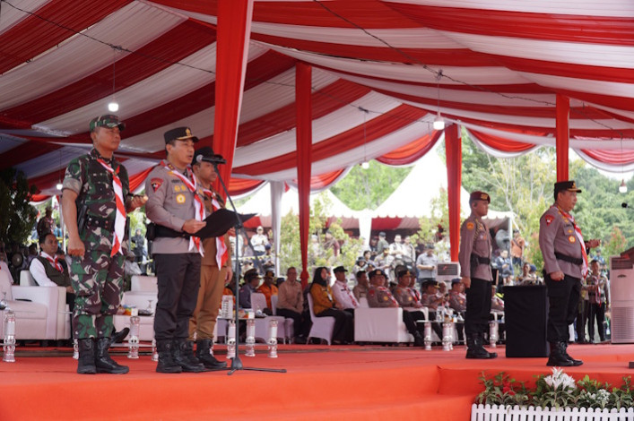 Dipimpin Kapolri, Jambore Karhutla 2025 Resmi Digelar di Riau