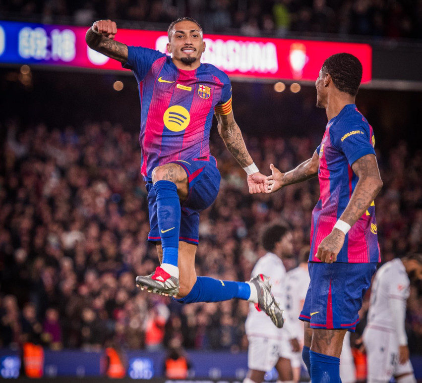 Raphinha Borong Gol, Barcelona Kian Jauhi Madrid