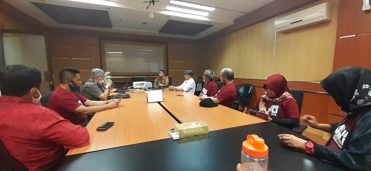 Bangun Kemitraan, Pengurus PWI Riau Sinergi  ke Kantor BI Perwakilan Pekanbaru