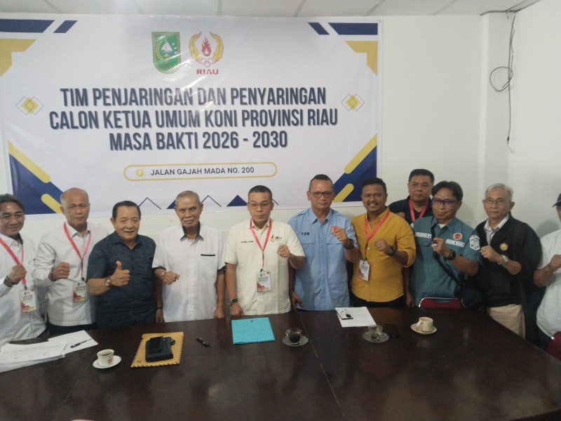 Dukungan 10 KONI Kabupaten /Kota, 27 Cabor, Incumbent Optimis Aklamasi