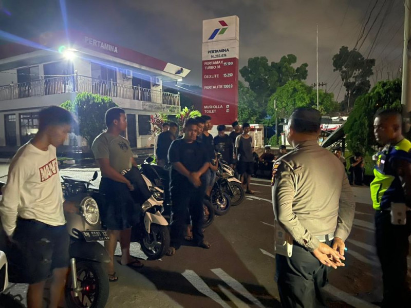 120 Motor Berknalpot Brong Diamankan Satlantas Polresta