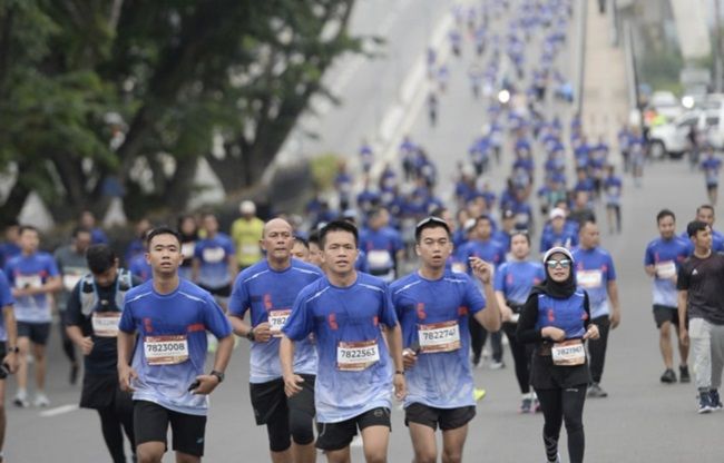 Diikuti 10.000 Peserta, Pj Gubri Harap Riau Bhayangkara Run Jadi Event Tahunan