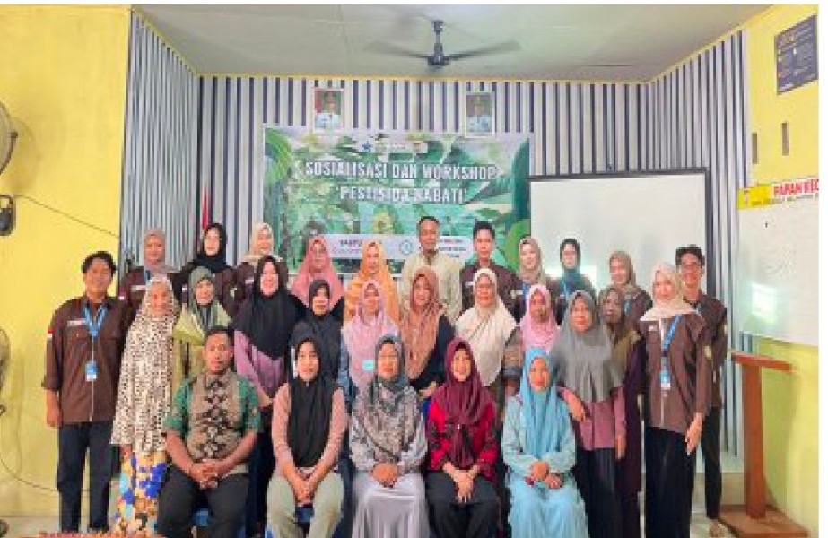 Giatkan Pertanian Ramah Lingkungan, Mahasiswa UNRI 2025 Gelar Workshop Pestisida Nabati di Desa Sipungguk