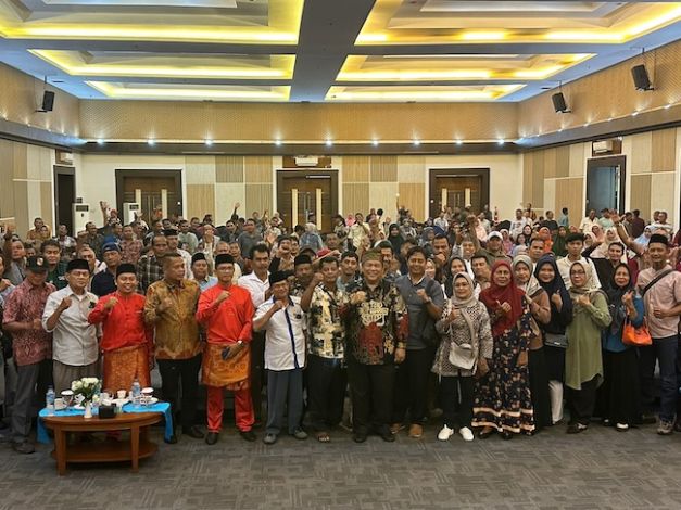 Dinilai Beri Bukti Nyata, Forum RT/RW Sebut SF Hariyanto Bapak Pembangunan Riau